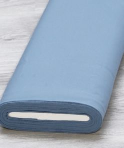 French Terry jeansblau