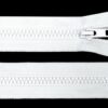 Reissverschluss 5 mm 35 cm fuer Jacken weiss