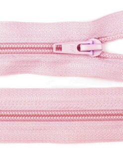 Reissverschluss spiralfoermig 5 mm 35 cm hellrosa