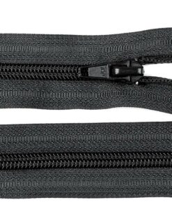 Reissverschluss spiralfoermig 5 mm 40 cm schwarz