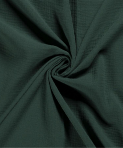 musselin uni marie smoky green