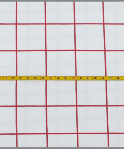 Baumwolljersey checks rost