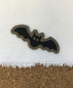 Label aus Kunstleder ♡ Fledi Fledermaus