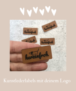 Kunslederlabels von Herzenfroh