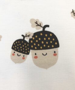 Baumwolljersey, Eicheln, Nüsse, Herbst, Fräulein von Julie, Herzenfroh 3