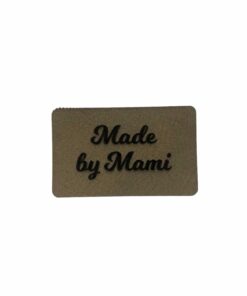 Label aus Kunstleder ♡ Made by Mami