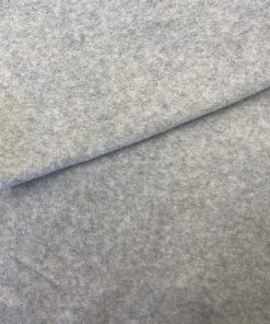 Antipilling Fleece, hellgrau meliert