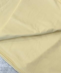 Baumwoll-Jersey Uni pastelliges gelb