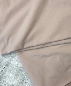 Baumwoll-Jersey Uni pastelliges altrosa