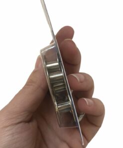 Prym Nähmaschinenspulen für CB-Greifer, aus Metall.  Größe: 20,5 mm Ø  Höhe: 11,7 mm  Inhalt: 5 Stück