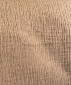 Musselin Double Gauze unifarben peach