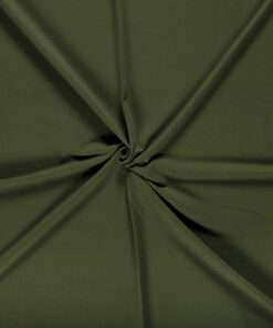 French Terry uni khakigrün 1