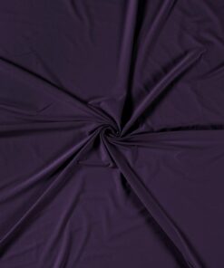 French Terry uni aubergine 1