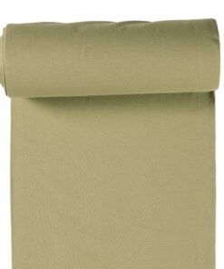 Feinrippbündchen olive