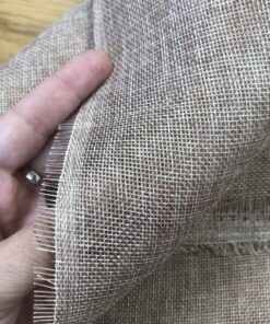 Dekostoff „Jute“ Imitat naturbraun