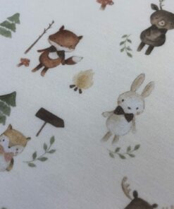 French Terry Waldtiere - Forrest Animals