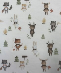 French Terry Waldtiere - Forrest Animals 3