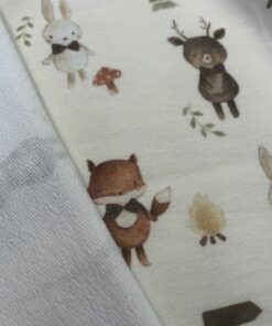 French Terry Waldtiere - Forrest Animals 2