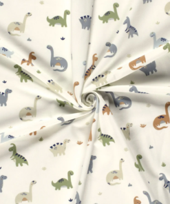 Dinos auf creme, Herzenfroh Stoffe