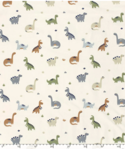Dinos auf creme, Herzenfroh Stoffe