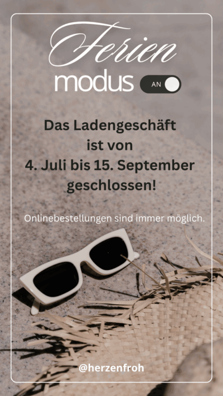 Ferienmodus Herzenfroh