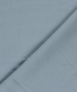 Waffelpiqué, Waffelstoff - helles Jeansblau3