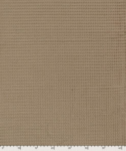 Waffelpiqué, Waffelstoff - Kaffee (weich)