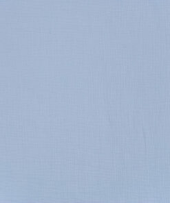 Musselin ♡ Double Gauze – helles Jeansblau1