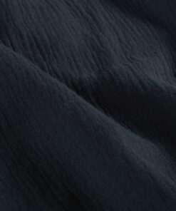 Musselin ♡ Double Gauze – dunkles Navyblau