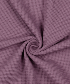 Waffeljersey Organic in Lavendel von Herzenfroh2