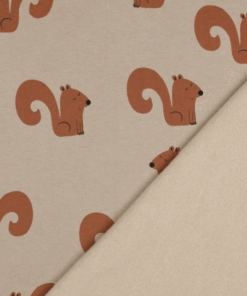 Wintersweat - Eichhörnchen auf Sandbeige