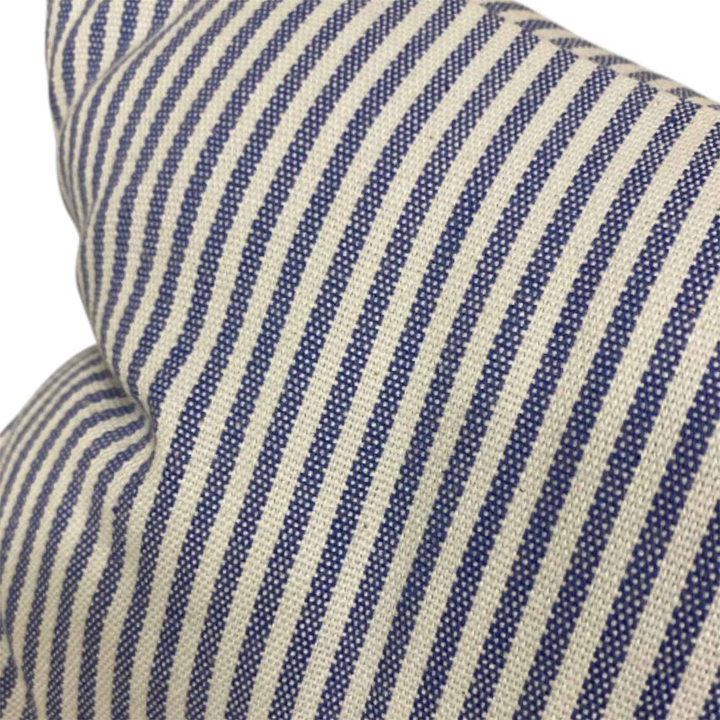 Leseknochen, Lesekissen - blaue & weiße Streifen