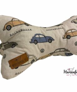 Leseknochen, Lesekissen - Volkswagen auf beige