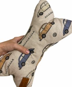 Leseknochen, Lesekissen - Volkswagen auf beige