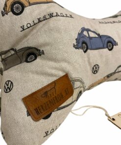 Leseknochen, Lesekissen - Volkswagen auf beige