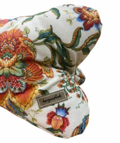 Leseknochen, Lesekissen - elegantes Blumenmuster