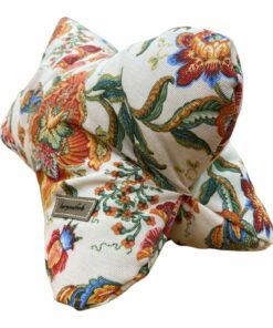 Leseknochen, Lesekissen - elegantes Blumenmuster