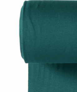 Feinrippbündchen dunkles Petrol - Herzenfroh.at