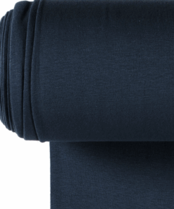 Feinrippbündchen ♡ dunkles Indigoblau