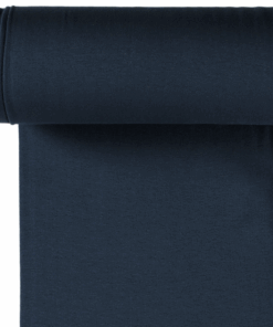 Feinrippbündchen ♡ dunkles Indigoblau