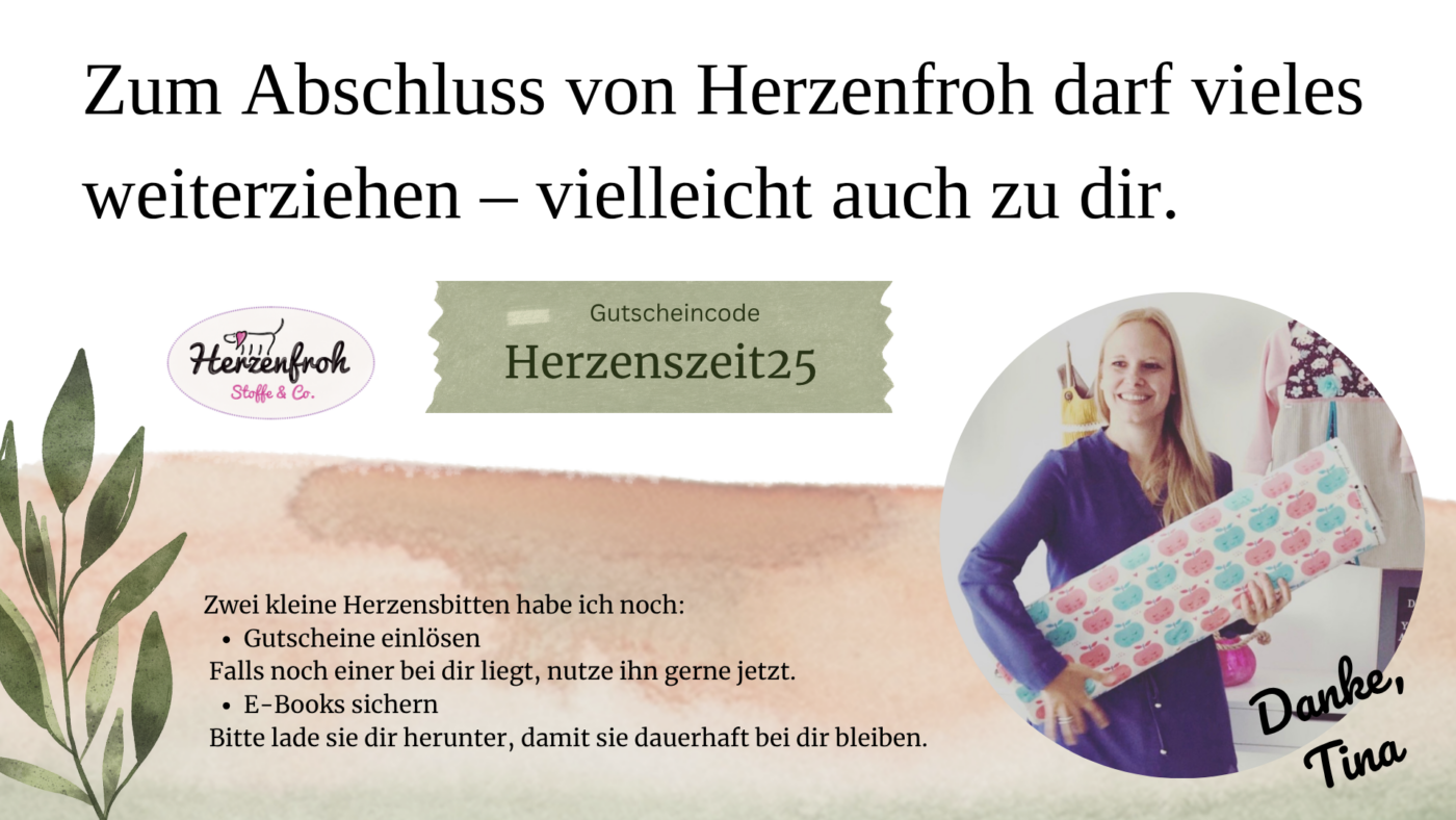 Herzenfroh schließt mit Jahresende