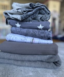 Stoffpaket Grautonliebe von Herzenfroh – Bild 5